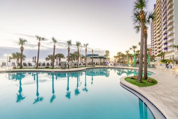 Penthouse Floor 1 Bedroom Resort Condo Direct Oceanfront Wyndham Ocean Walk - Daytona Funland 1908 Daytona Beach Extérieur photo